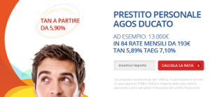 Offerta prestito personale Agos Ducato Agosto 2014 - Duttilio prestito flessbile